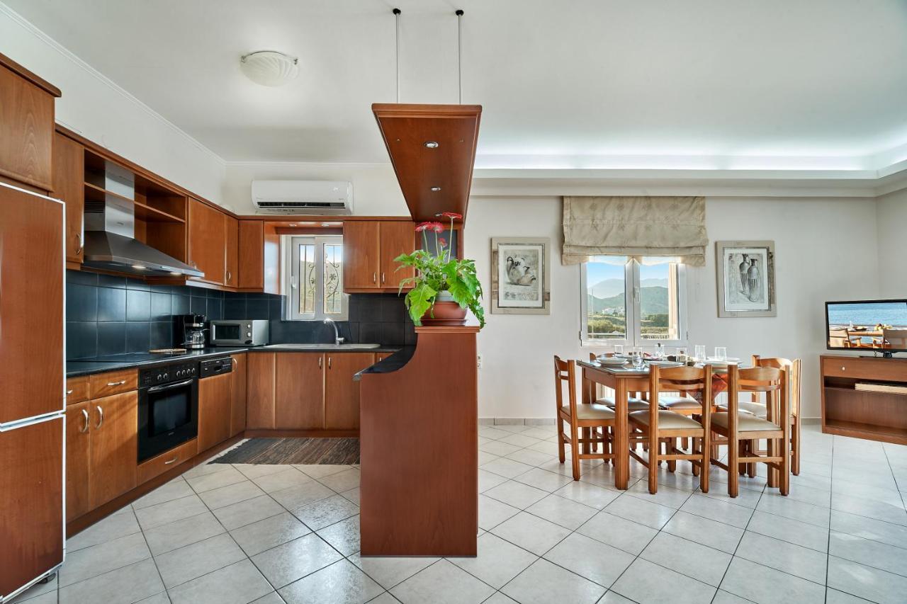 Апартаменты Sea View House Киссамос Экстерьер фото