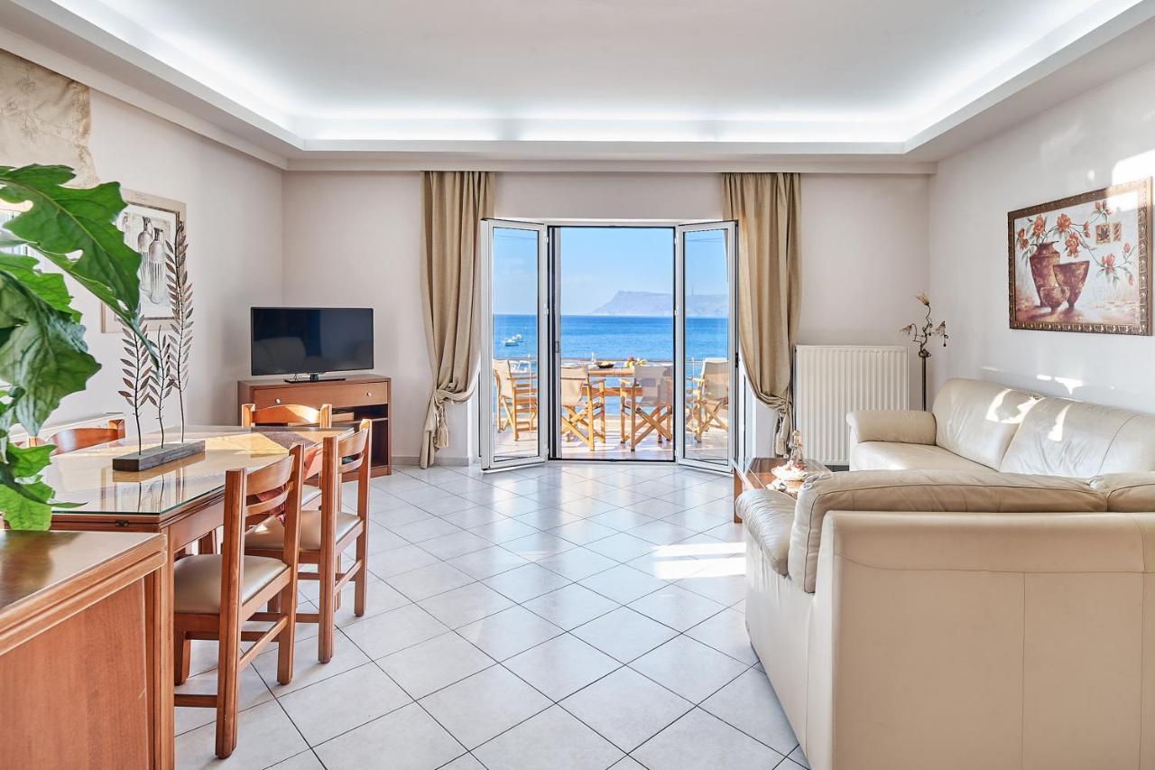 Апартаменты Sea View House Киссамос Экстерьер фото