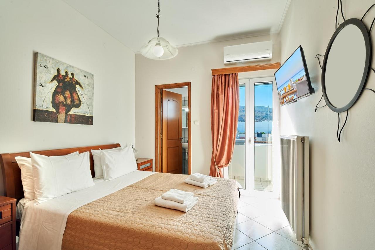 Апартаменты Sea View House Киссамос Экстерьер фото