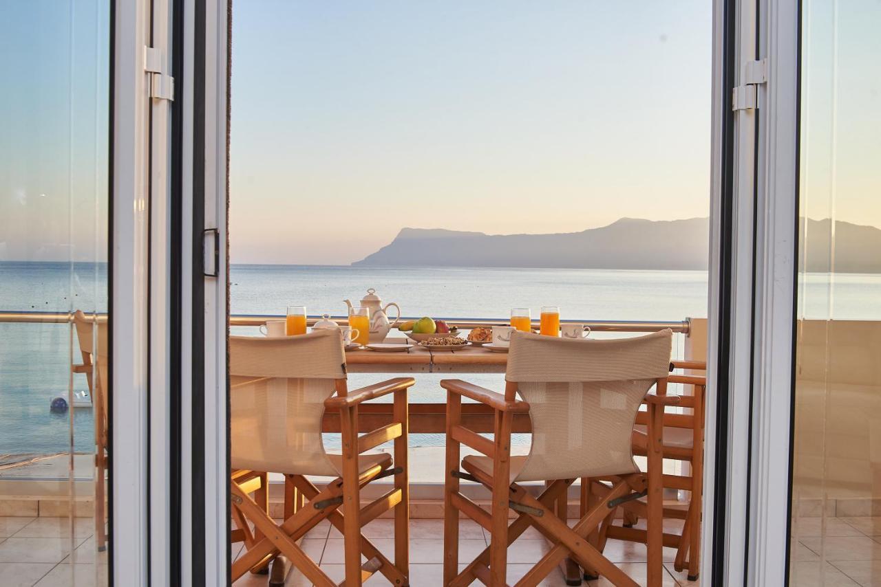 Апартаменты Sea View House Киссамос Экстерьер фото