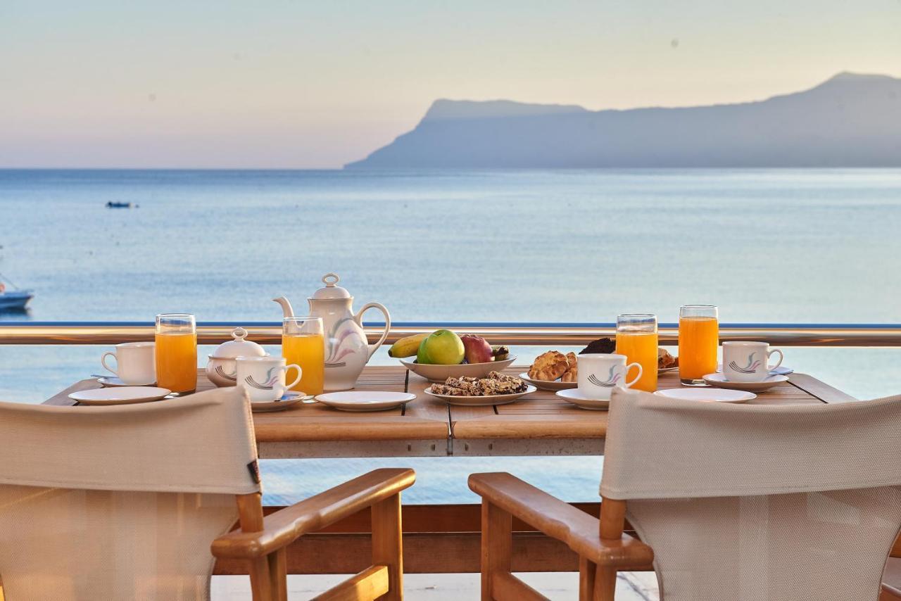 Апартаменты Sea View House Киссамос Экстерьер фото